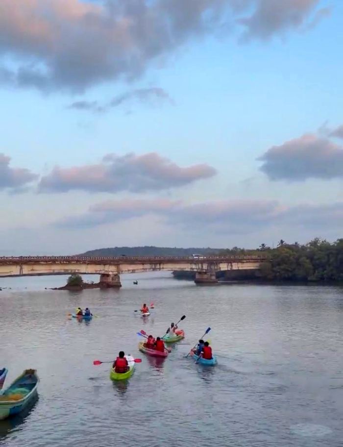 Evening paddle
